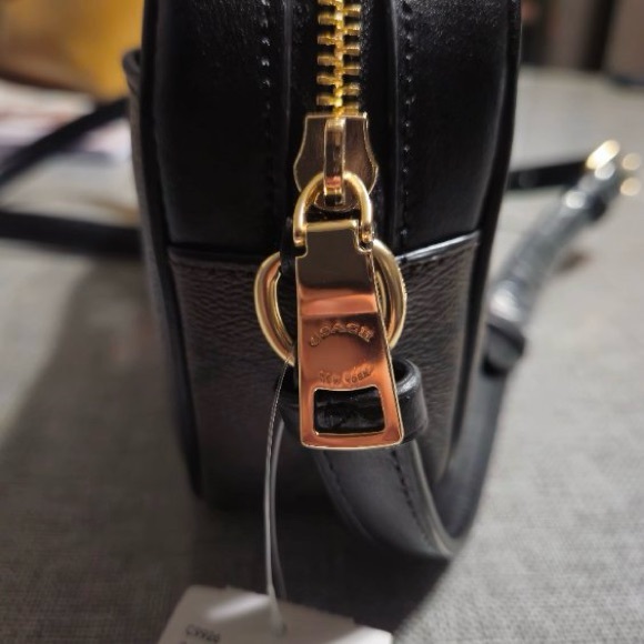 Coach Black and Brown Crossbody Bag - Picture 6 of 10